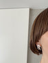 leaf pierce/earring